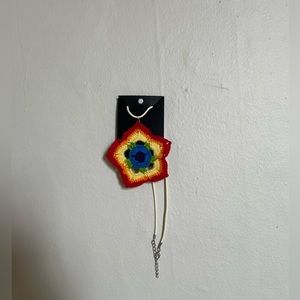 Handmade crochet necklace